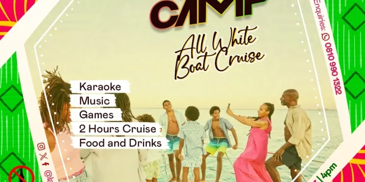 Lagos Afro Camp (All-White Boat Cruise)