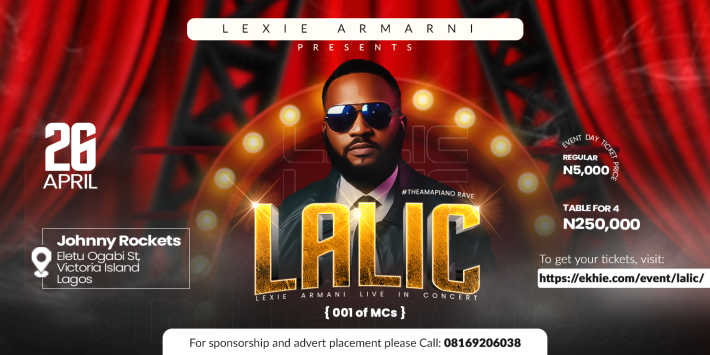 LEXIE ARMANI LIVE IN CONCERT (LALIC)